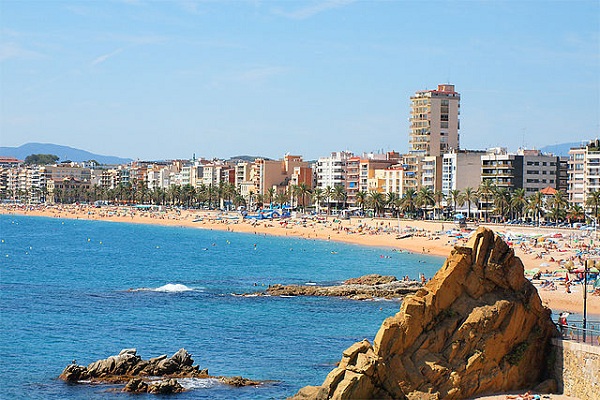 ljoret de mar plaža