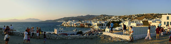 mikonos panoramski pogled